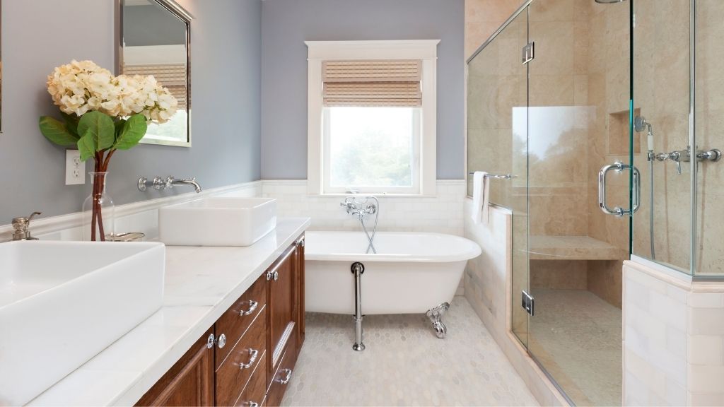 New bathroom that has been remodelled in Bradenton, FL